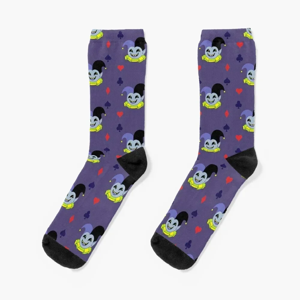 Deltarune - Jevil Socks basketball aesthetic man Men Socks Luxury Brand Women's