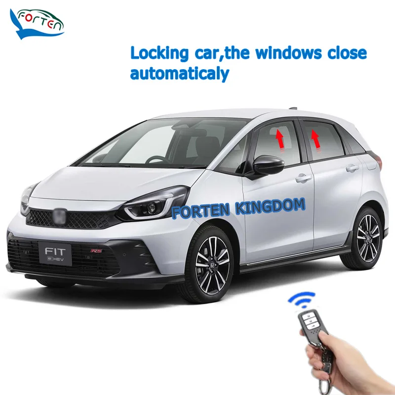 Car Auto Window Closer & Open Side Mirror folder unfold Kit For Honda Fit / XRV / Vezel / City 2022-2026