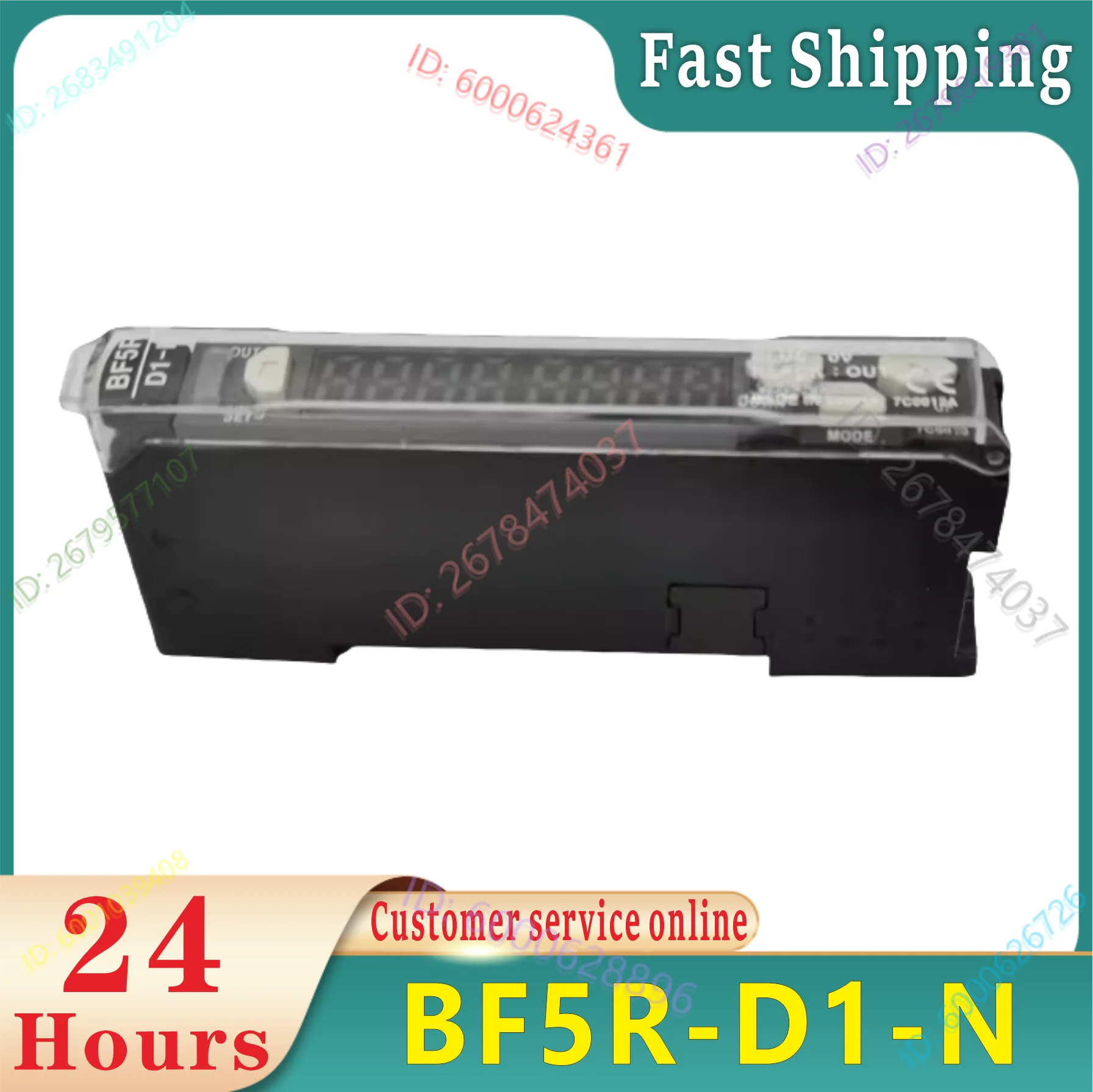 

Brand new original Autonics BF5R-D1-N dual digital high-precision fiber amplifier 12-24VDC