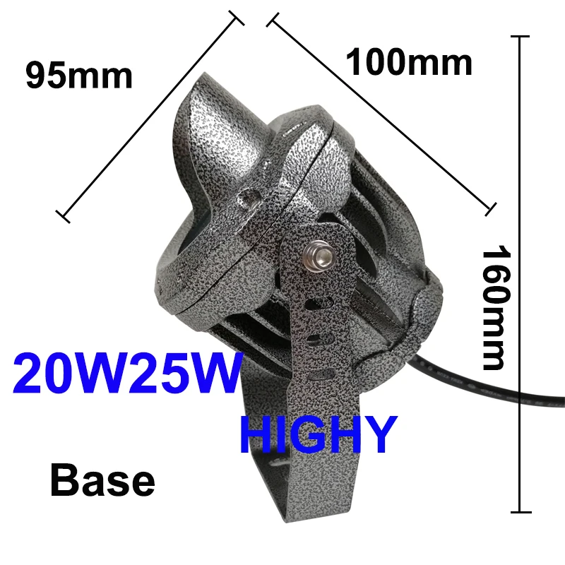 LED Lawn Light 20W Wall Washer Waterproof Floodlights Narrow Beam Spot Lamp Outdoor Landscape Lighting 100-240V Pillar Lighting