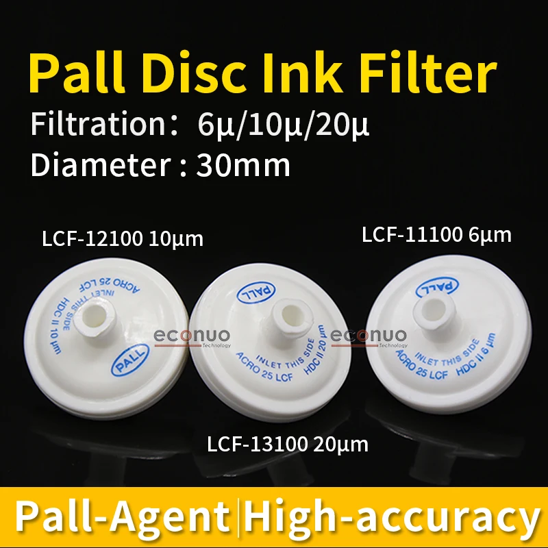 Original Pall Disk Ink Filter LCF-11100 LCF-12100 LCF-13100 6UM 10UM 20UM For DTF ink filter Docan UV Inkjet Printer