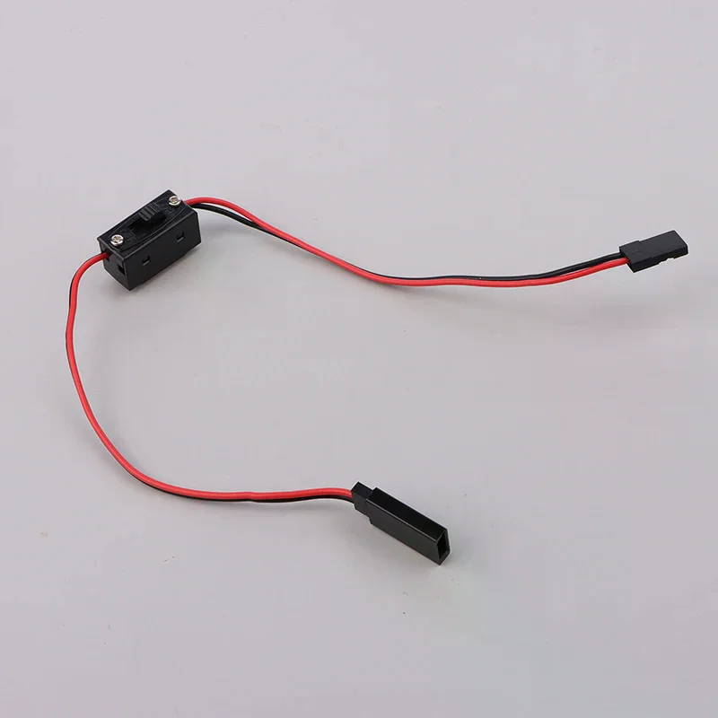 Power Switch RC On/Off Battery Receiver Connector For HSP RC 1/10 1/8 Car Crawler Buggy Multicopter