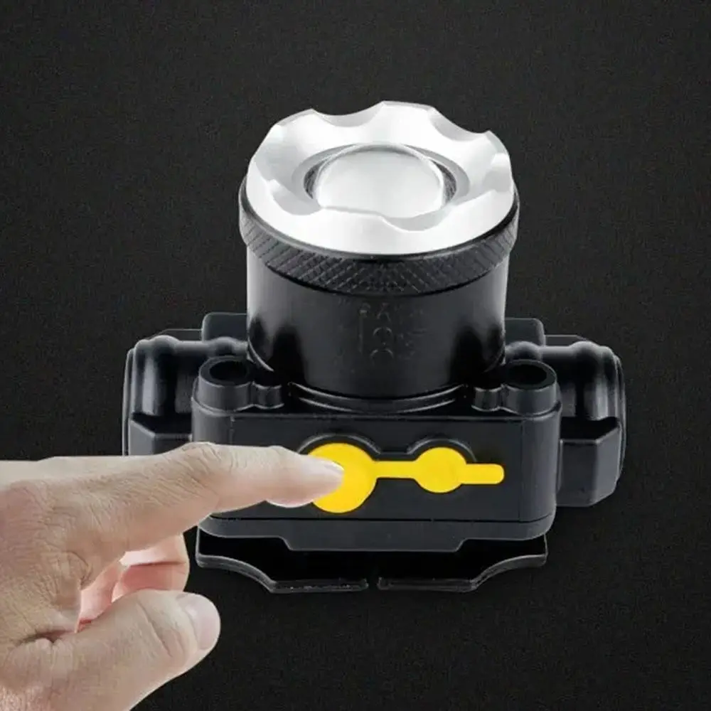 

Durable LED Zoom Head Light Torch Sensor Compact Fishing Head Lamp Waterproof Lighting Camping Headlamp Outdoor