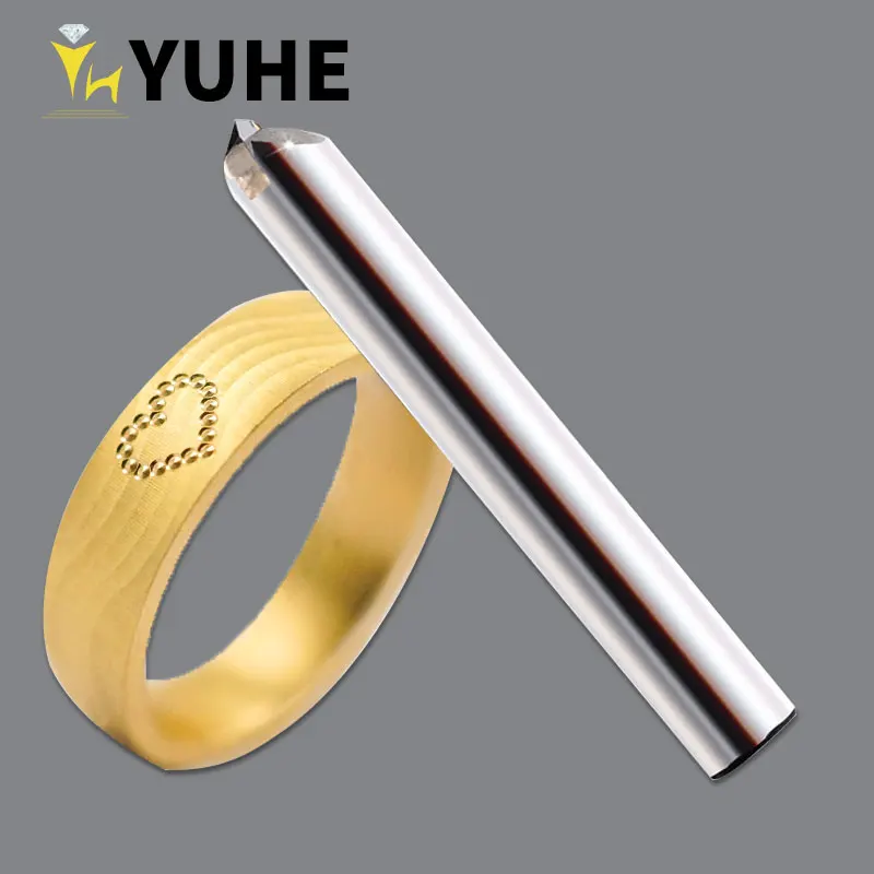 YUHE MCD Diamond Milling Point Tool CNC Circle Tool for Jeweler Cutting Engraving Tools Jewelry Machines