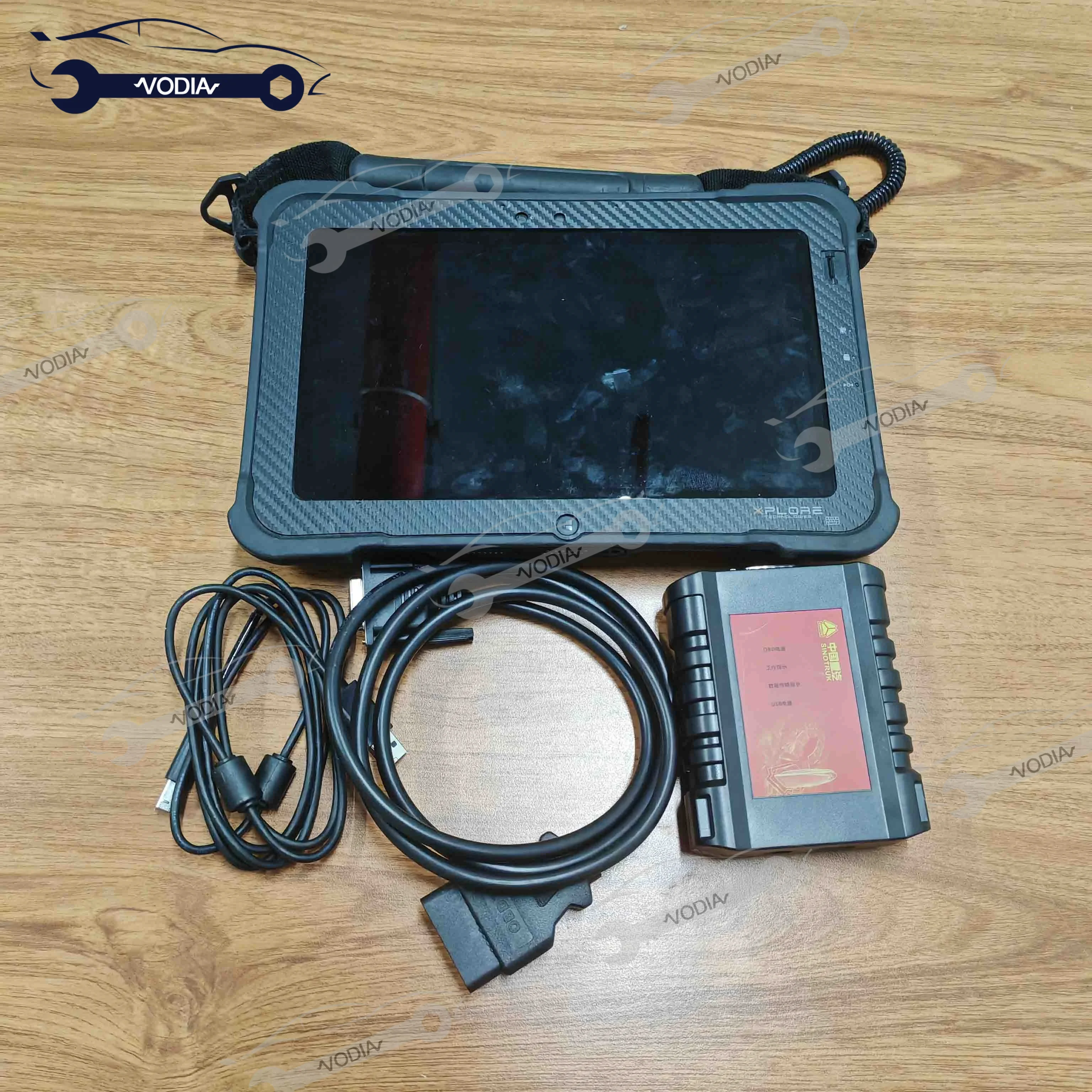 Truck Diagnostic Tool for Howo Dinotruk Tool for howo/a7/t7h/sitrak/hohan heavy duty sinotruck diagnostic tool +Xplore Tablet