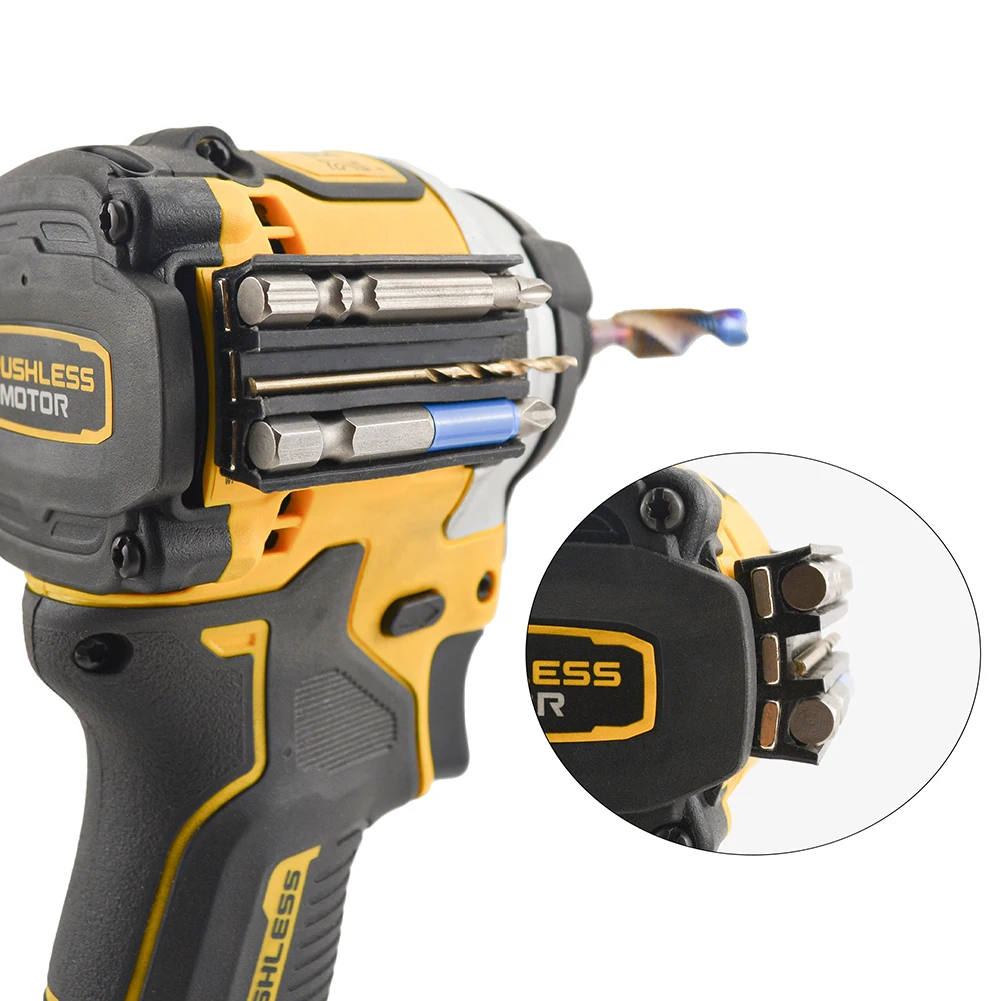 Imagem -02 - Poderoso Ímã Broca Titular Chave de Fenda Bits Titular Milwaukee Dewalt Impacto Drivers Brocas