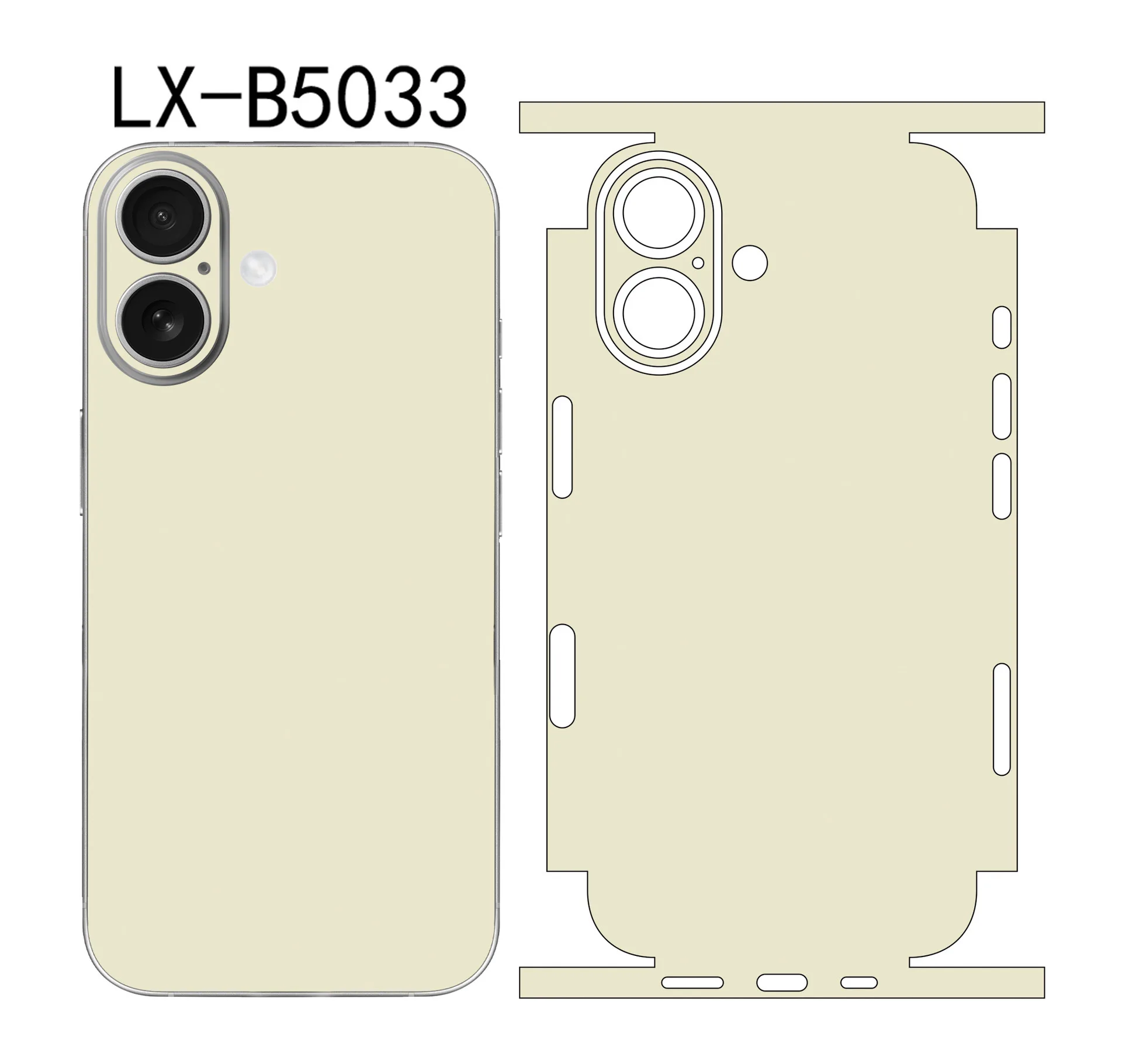 

Pain Color Skin Wrap For iPhone17 16 Pro Max 15 14 Plus Back Film 13 12 Mini Protective Decal Side Frame Back Protector