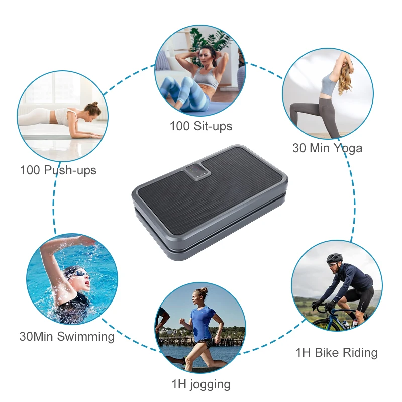 

Fitness Platform Vibrating Lymphatic Drainage Shaking Full Body Vibration Plate Exercise Machine 1