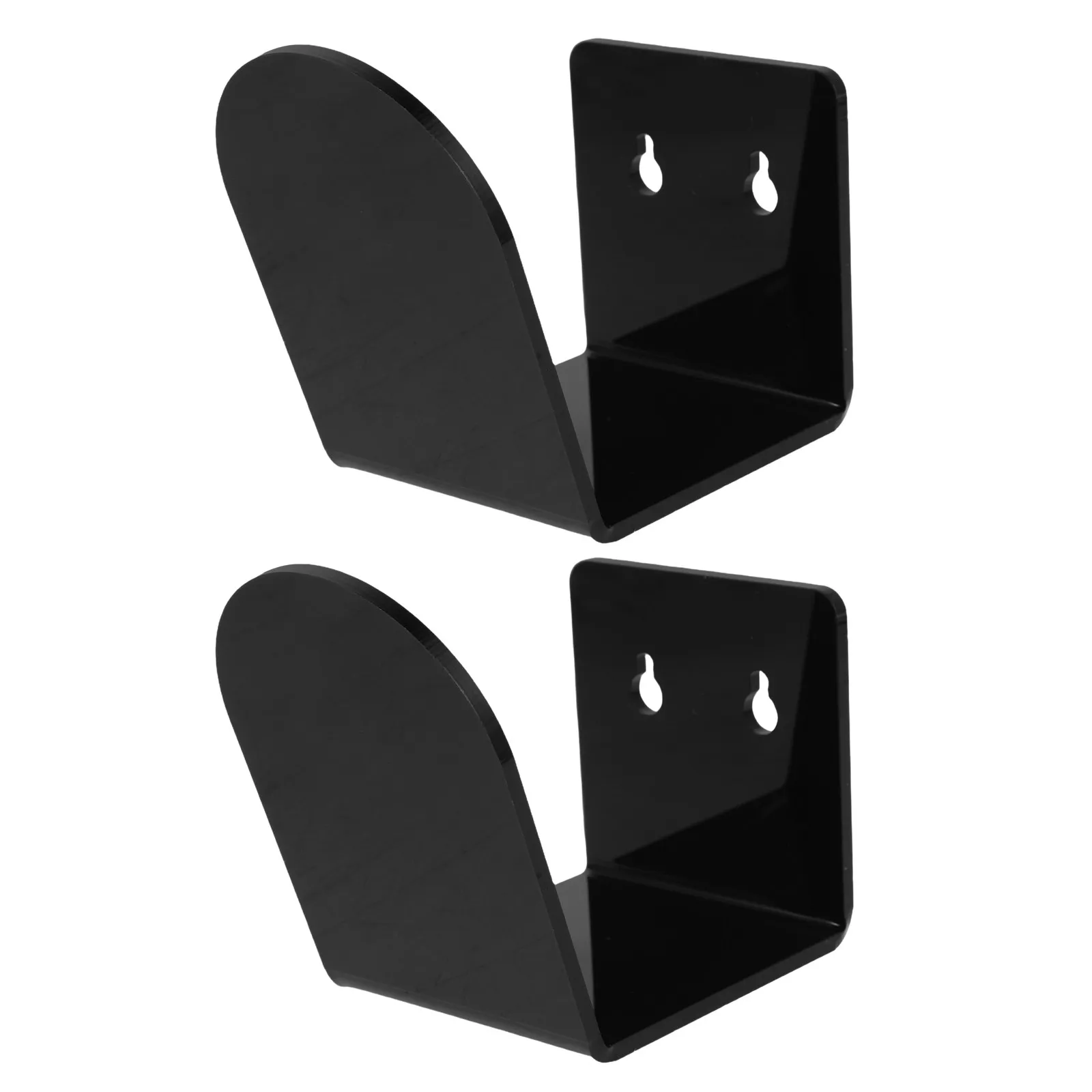 2Pcs Vertical Glove Stand Wall Mounted Acrylic Glove Shelf Baseball Softball Boxing Gloves Storage Holder Modern Sports Room