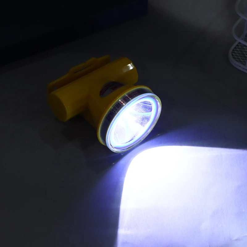 

1Pcs Outdoor Head Mounted Led Waterproof Yellow Headlight Lightweight Strong Light Flashlight Lantern Rechargeable Camping Light