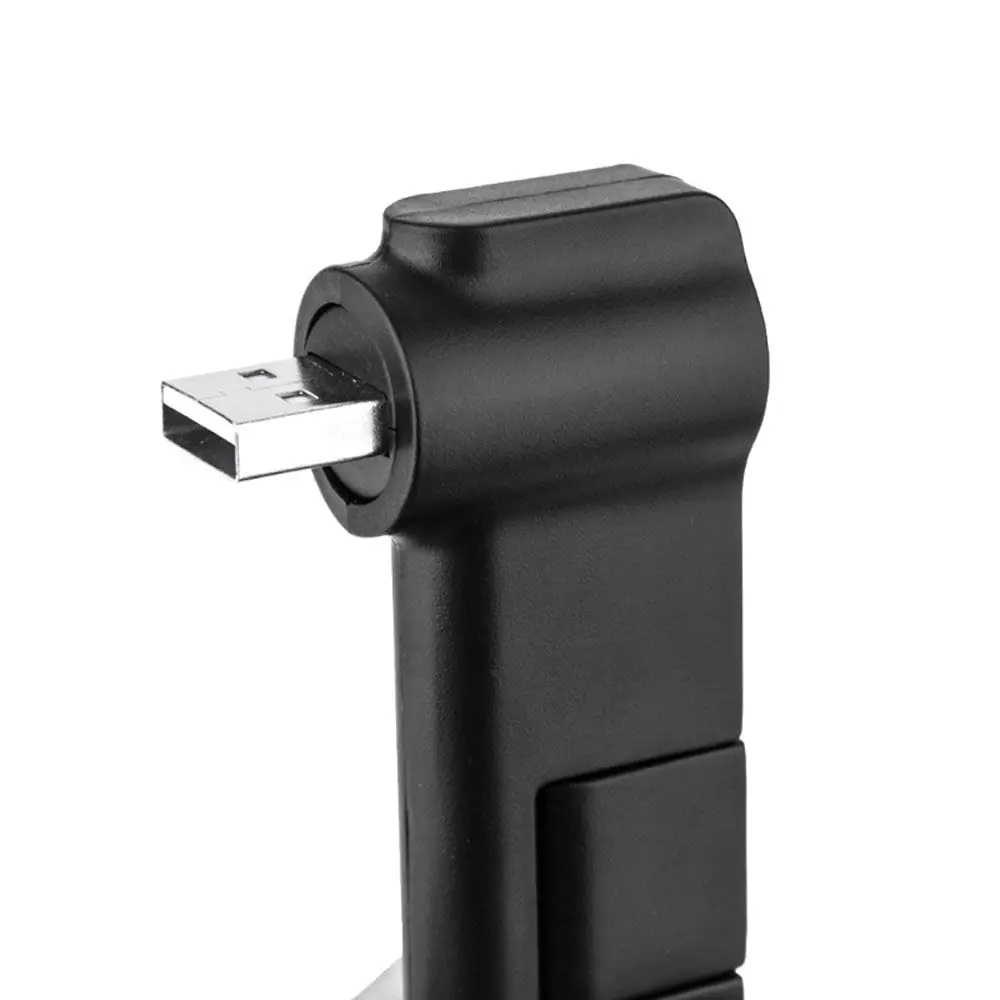 

2.0 Premium USB Splitter 4 Port Computer Peripherals 180 Degree Rotating Data Transfer Splitter Adapter USB 2.0 HUB USB Hubs