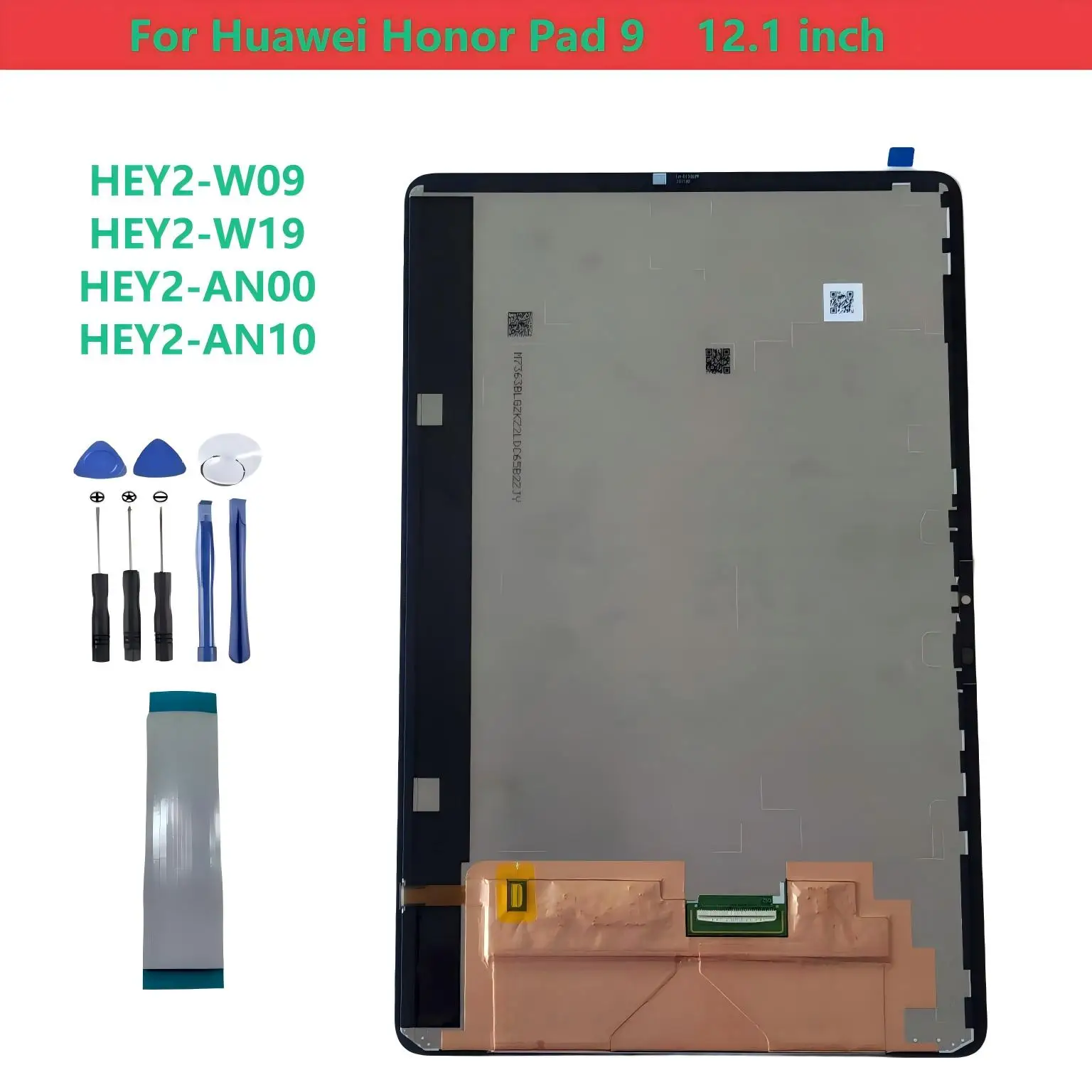 

Ori For Huawei Honor Pad 9 HEY2-W09 HEY2-W19 HEY2-AN00 HEY2-AN10 LCD Display Touch Screen Digitizer Glass Assembly Repair