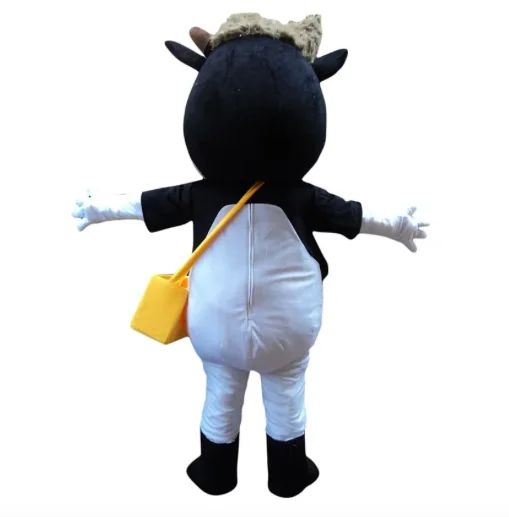 

New Adult Hot Sale Foam cow Fancy Cartoon Mascot Costume Plush Christmas Fancy Dress Halloween Mascot Costume