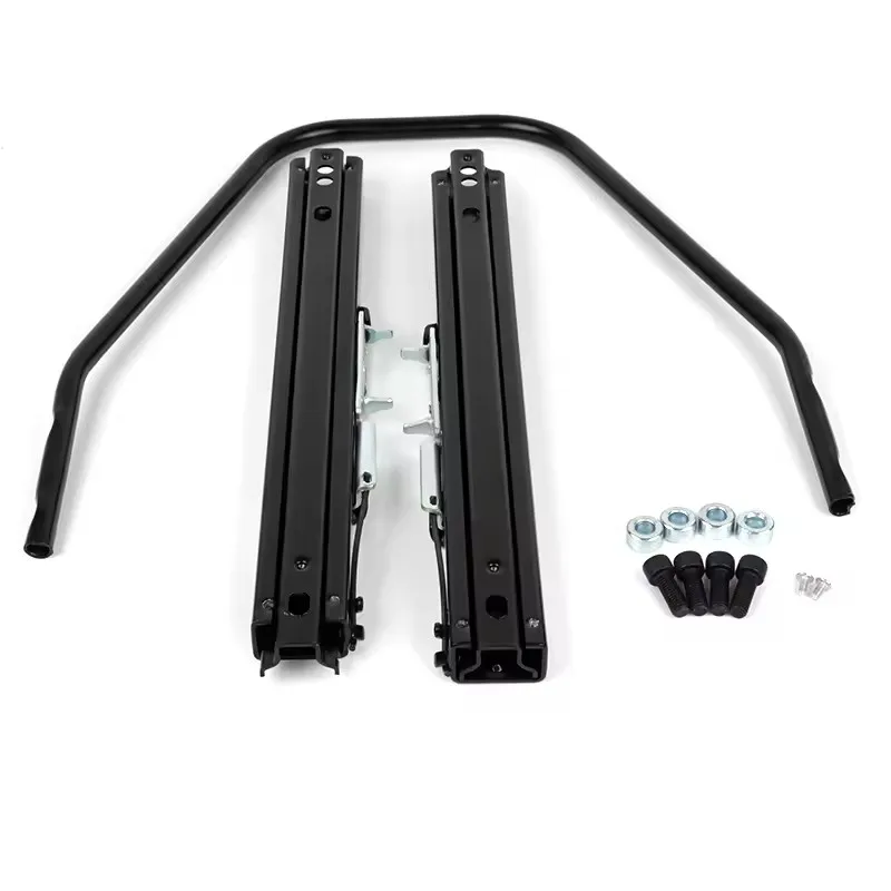 Universal Car Styling Auto Parts Iron Stainless High Strength Seat Adjustable Dual Rails Sliders Replace