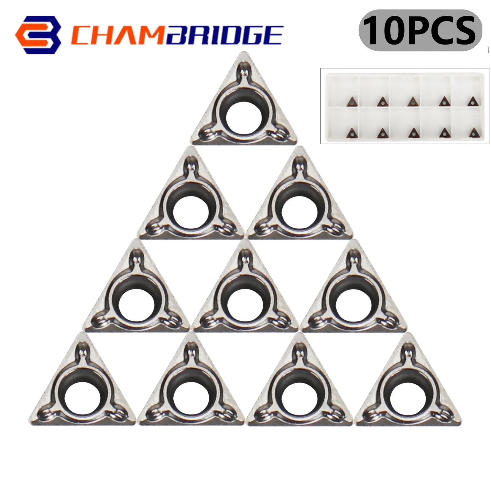 

10pcs Metal Cutting Blade Bearing C Angle R Angle Chamfering Machine Accessories for Cutting Metal Aluminum Wood Trimming