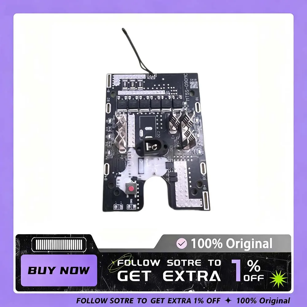 

For Makita 18650 Side Lights Protection Board 6MOS 21V With Temperature Control For Angle Grinding Machine Electric Scissors Ham