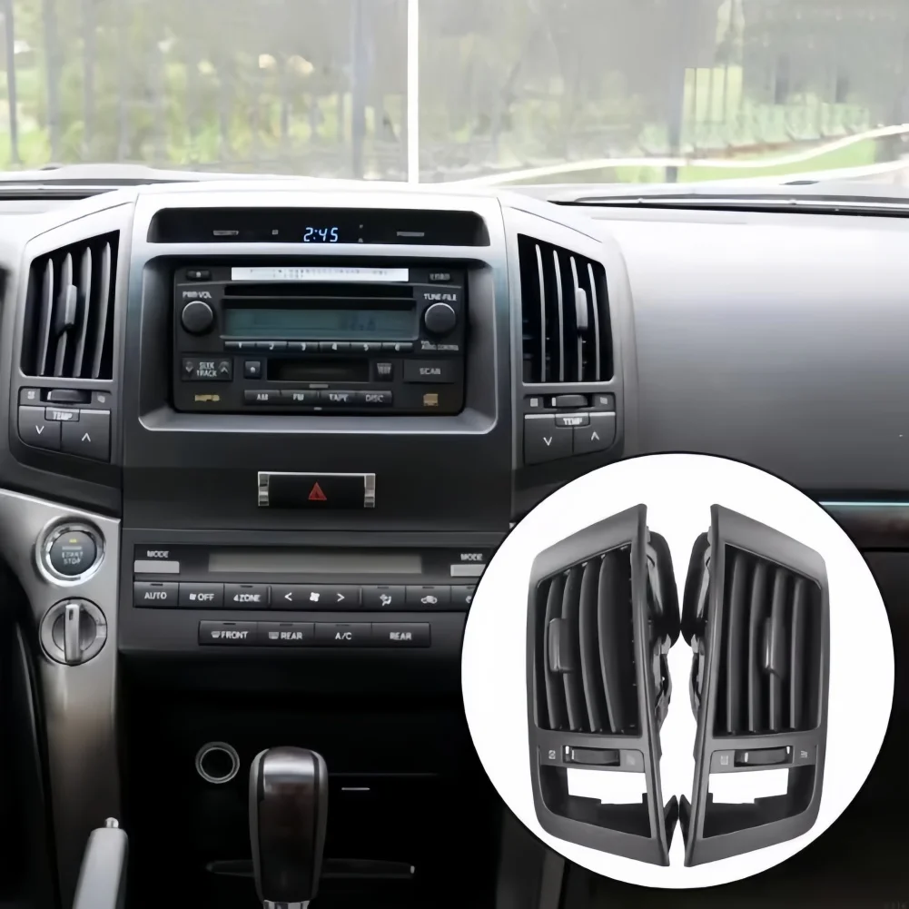Factory Match Air Grill Vents for Land Cruiser LC200 2008-2015 A/C Outlet Replacement Compatible with OEM Specs