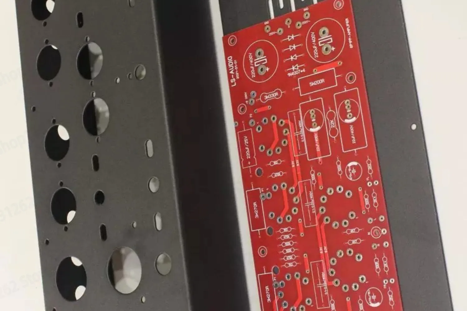 6P1 6AQ5 6P14 EL84 Push Pull Tube Amp Chassis with PCB Kit