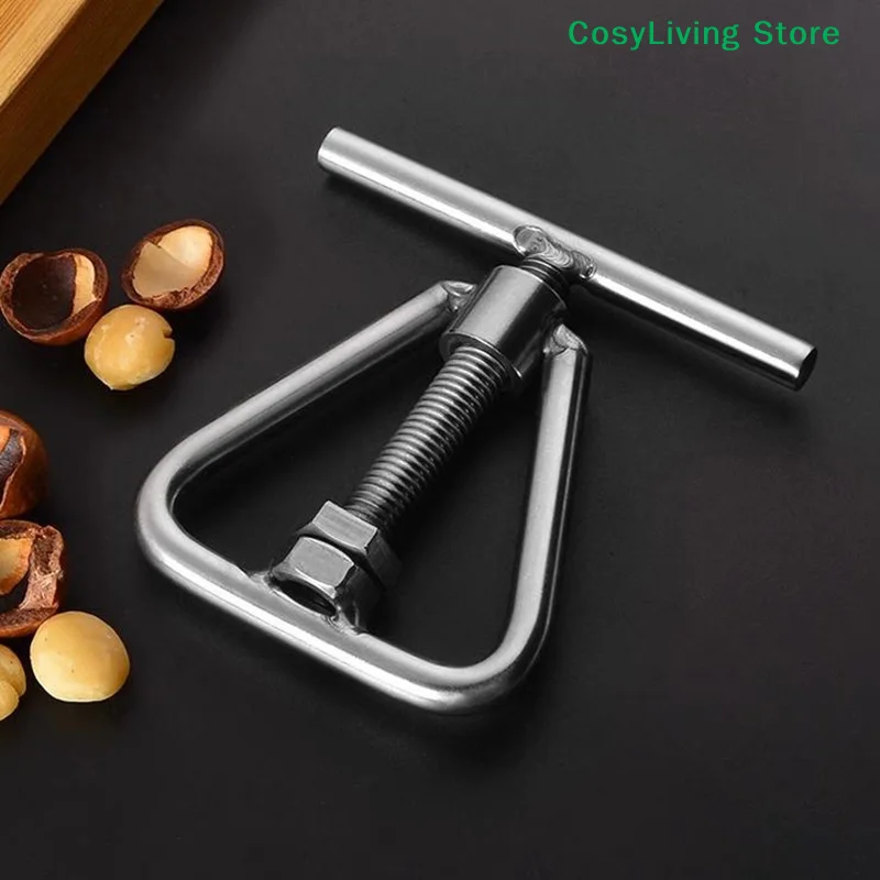 Multifunctional Steel Manual Nut Opener Cracker Machine Walnut Kitchen Tool Sheller Nut Macadamia Accessories view 5