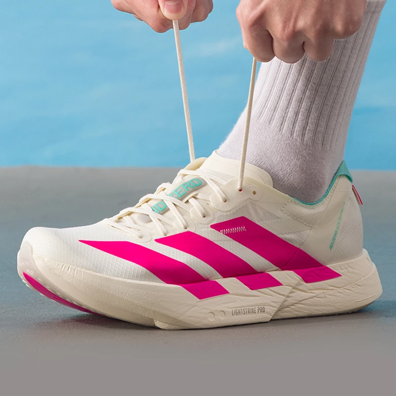 Adidas Men's Shoes Original Lightweight Road Running Shoes Breathable Fitness Training Cushioning Outdoor Tennis Shoes Sneakers Kj3873-8