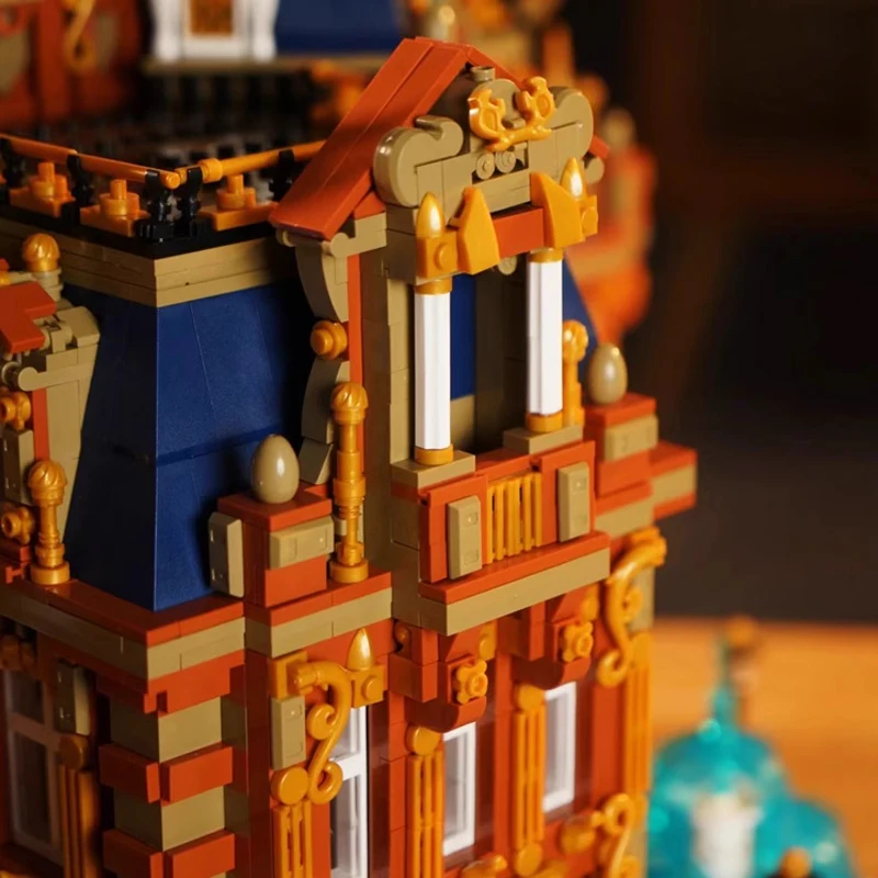 Blocs de construction de musée d'astronomie, 14133 pièces, planétarium Royal MOC, bâtiments modulaires, modèle d'architecture, Puzzle en brique, jouets cadeau