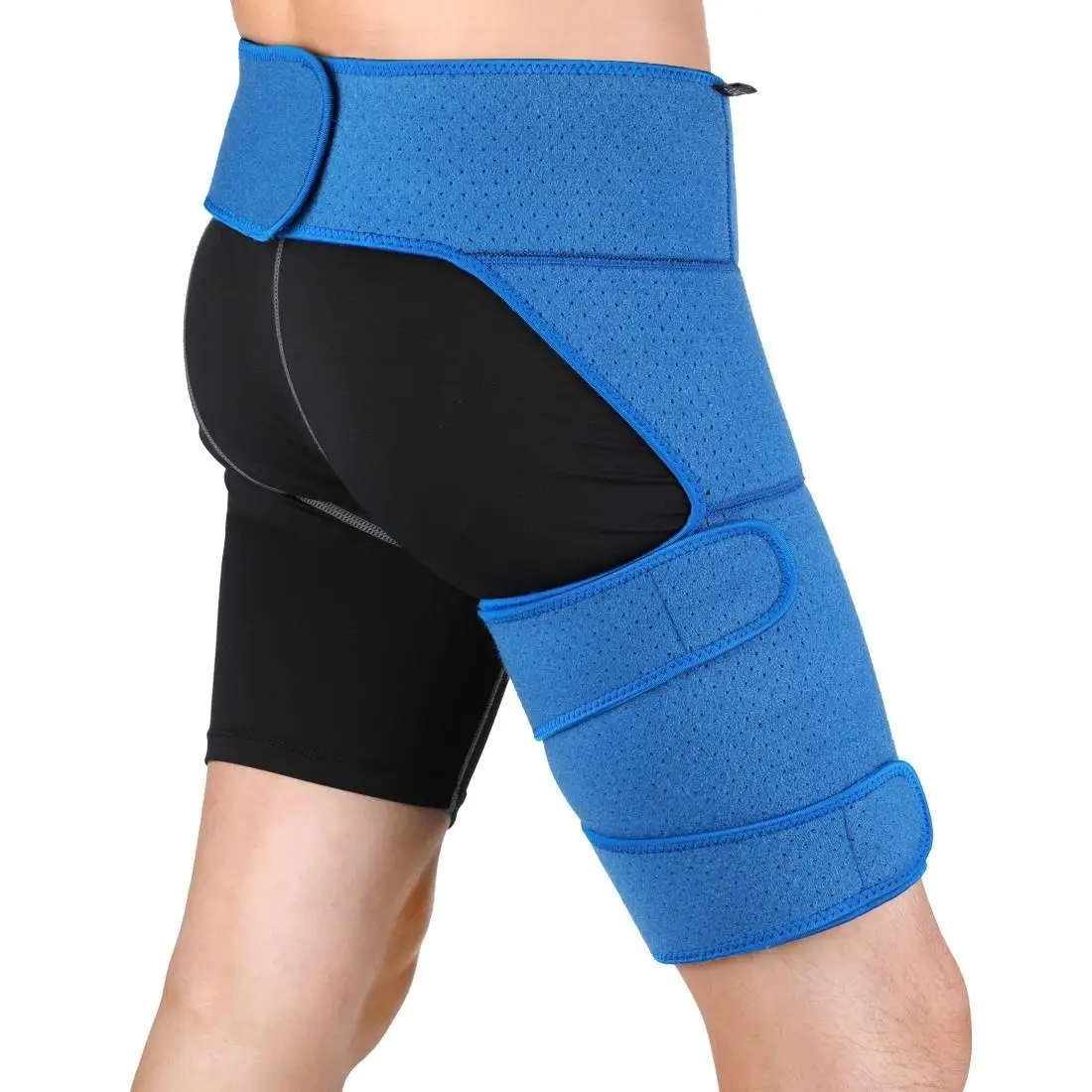 Breathable Waist Support  for Groin & Hip Injury - Adjustable Brace for Muscle Strain & Joint Protection