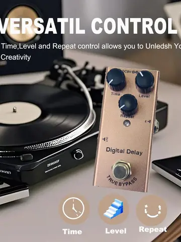 Mini Electric Guitar Effect Pedal Overdrive/Distortion Crunch/US Dream/Chorus/Vintage Phase/Digital Delay/Tremolo