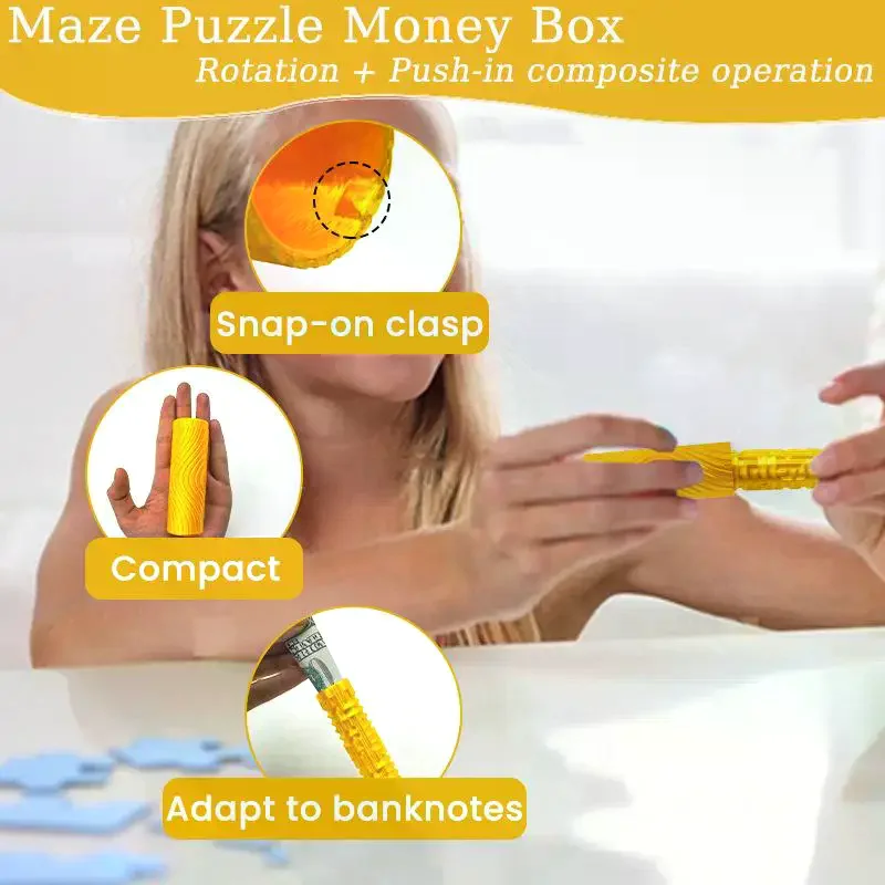 لغز المتاهة النقدية المخفية، هدية عيد ميلاد فريدة من نوعها على شكل حصالة على شكل حيوان #3