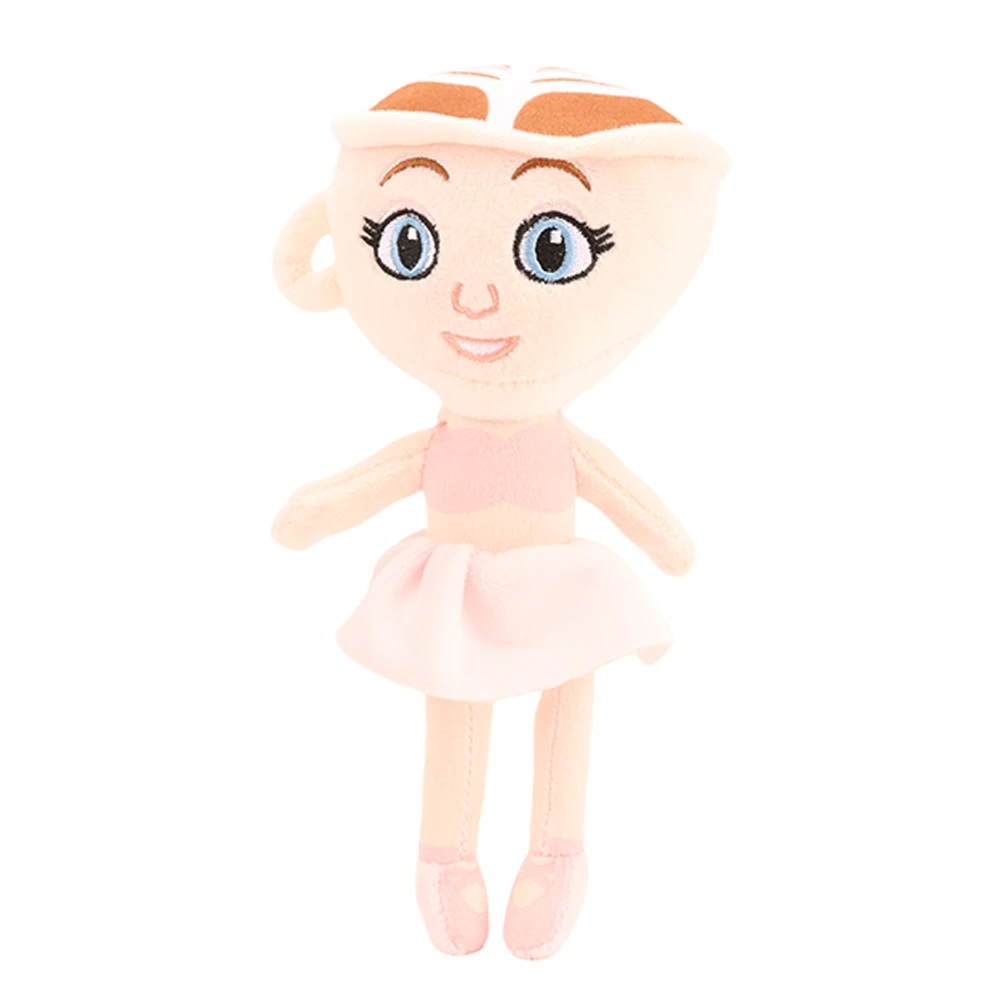 24cm Tung Tung Tung Sahur Plush Toys Game Peripheral Figure Coffee Girl Dolls Italian Ballerina Cappuccino Toys Fans Girls Gifts