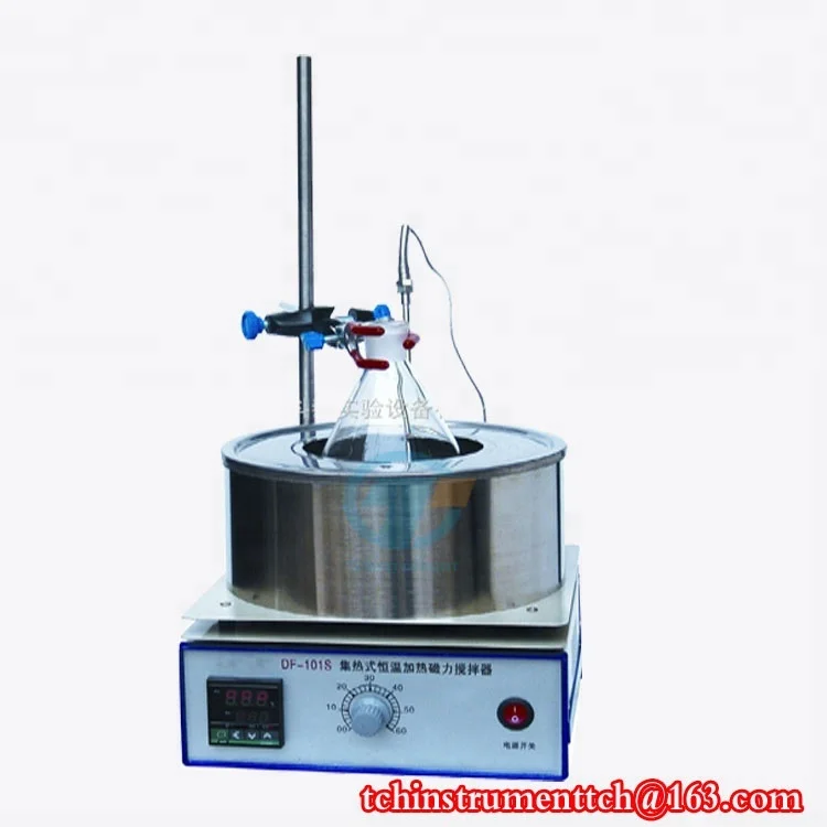 DF-101S Intelligent Digital Magnetic Stirrer with Water Bath