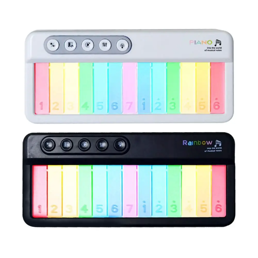 Piano électronique de poche multifonctionnel pour enfants, jouet musical d'apprentissage de la musique, clavier, orgue, début du dos