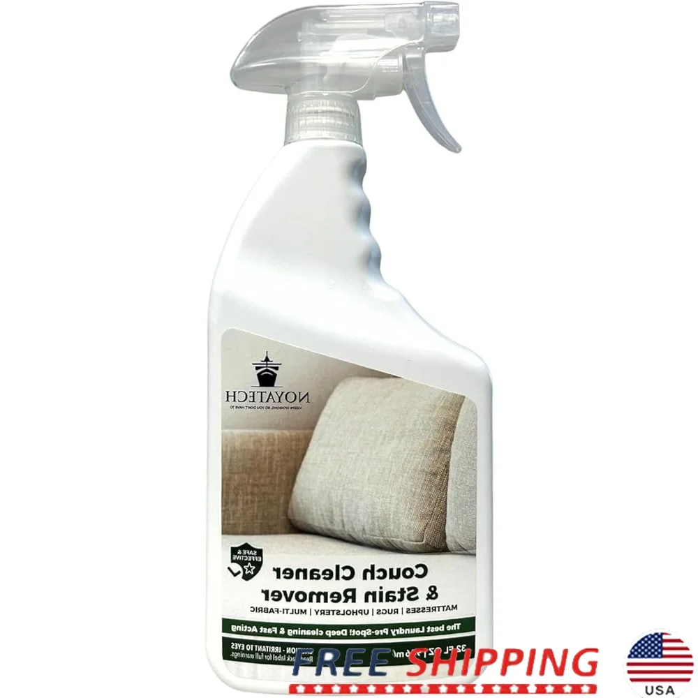 

Очиститель дивана, спрей для удаления пятен, профессиональный прочный очиститель тканевой обивки, безопасный для домашних животных, нетоксичный многожильный шампунь, свежий