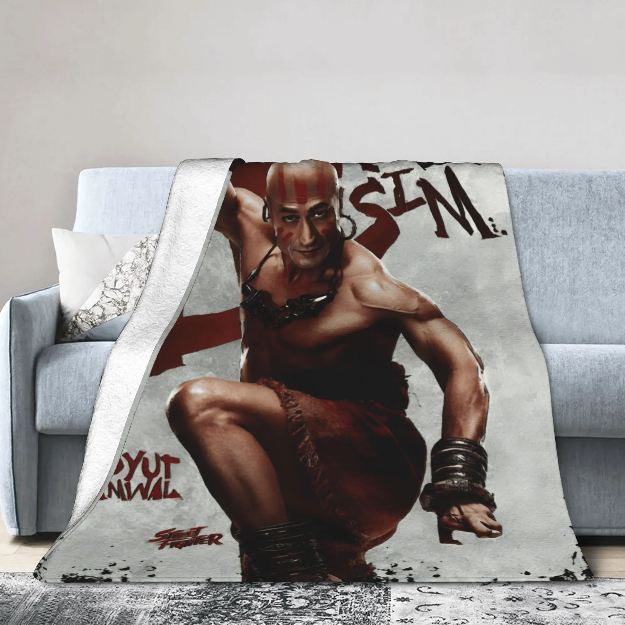 

Streets Fighters Movie 2026 Blanket Soft Coral Fleece Plush Comfort Gifts Throw Blankets Bedding Throws