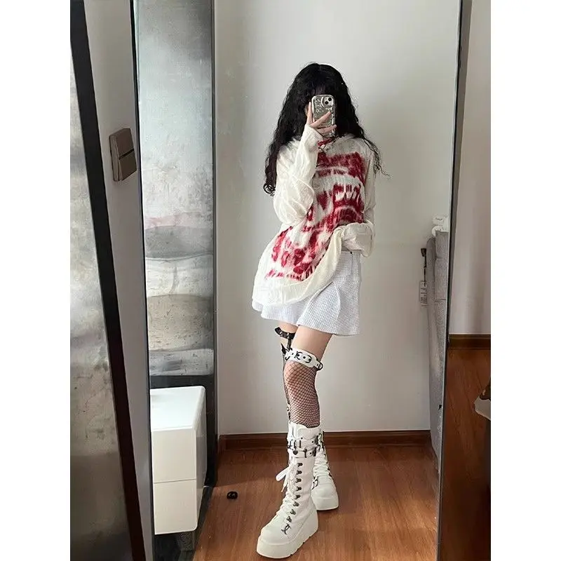 

Женские толстовки, женская одежда, размер хлопка, манжеты, шейный ремешок, романтическая фланелевая петля, чистая рабочая одежда в клетку для подростков