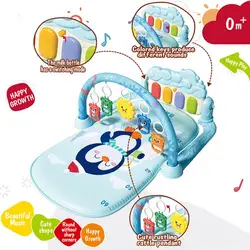 Baby Play Mat with Piano Musical Toy for Babies Baby Gym Play Mat with Piano Tummy Time Activity for Infants for Toddlers