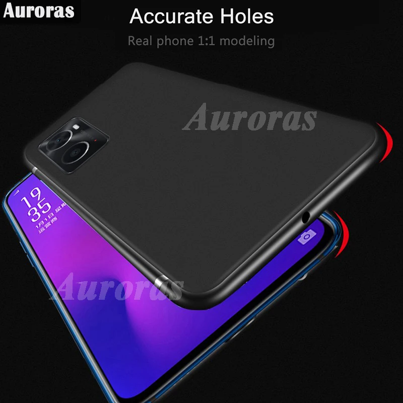 Auroras For OPPO A57S A57 A96 4G 5G 2022 Case Full Protection Soft Silicone Matte Shockproof Cover For OPPO A76 A57S 4G