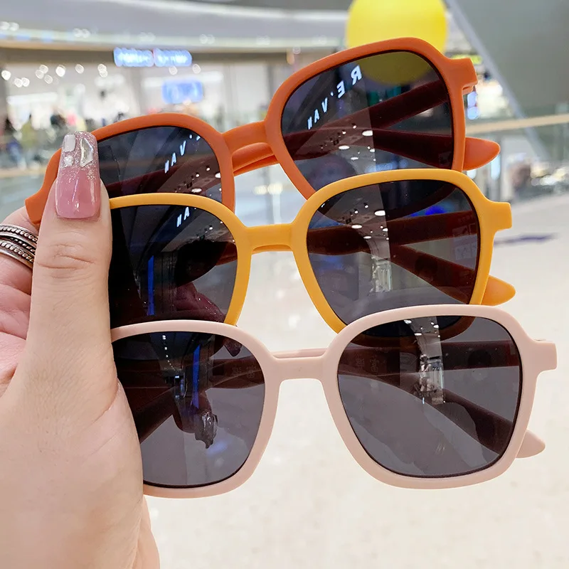 New Fashion Kids Sunglasses Square Children Sunglasses Boy Girl Stylish Goggles Baby Student Eyeglasses Party Eyewear UV400