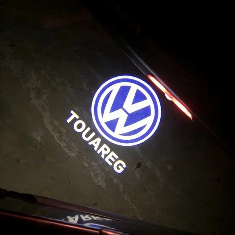 For VW TOUAREG 2011-2018- 2021 2022 2023 R-LINE GTI LED Car Door Logo Welcome Light Laser Projector Ghost Shadow Lamp Accessorie - view 2