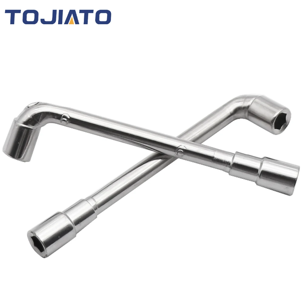 Tojaito 6mm 7mm L-shaped Wrench Hexagonal Wrench Fixing MK8 E3D Nozzle Mini Sleeve Wrench Maintenance Tools 3D Printer Spanner