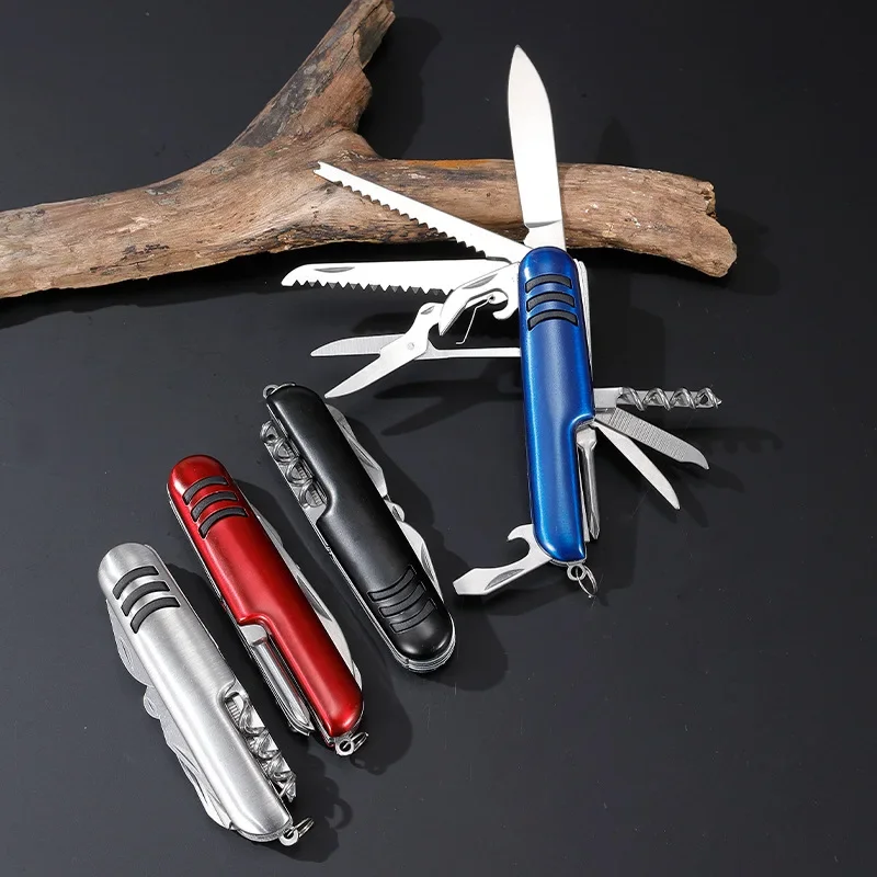 Hot Sale Multifunctional Knife Folding Knife Outdoor Knifes Multifunctional Pliers Pocket   Army Knives Camping EDC Tools