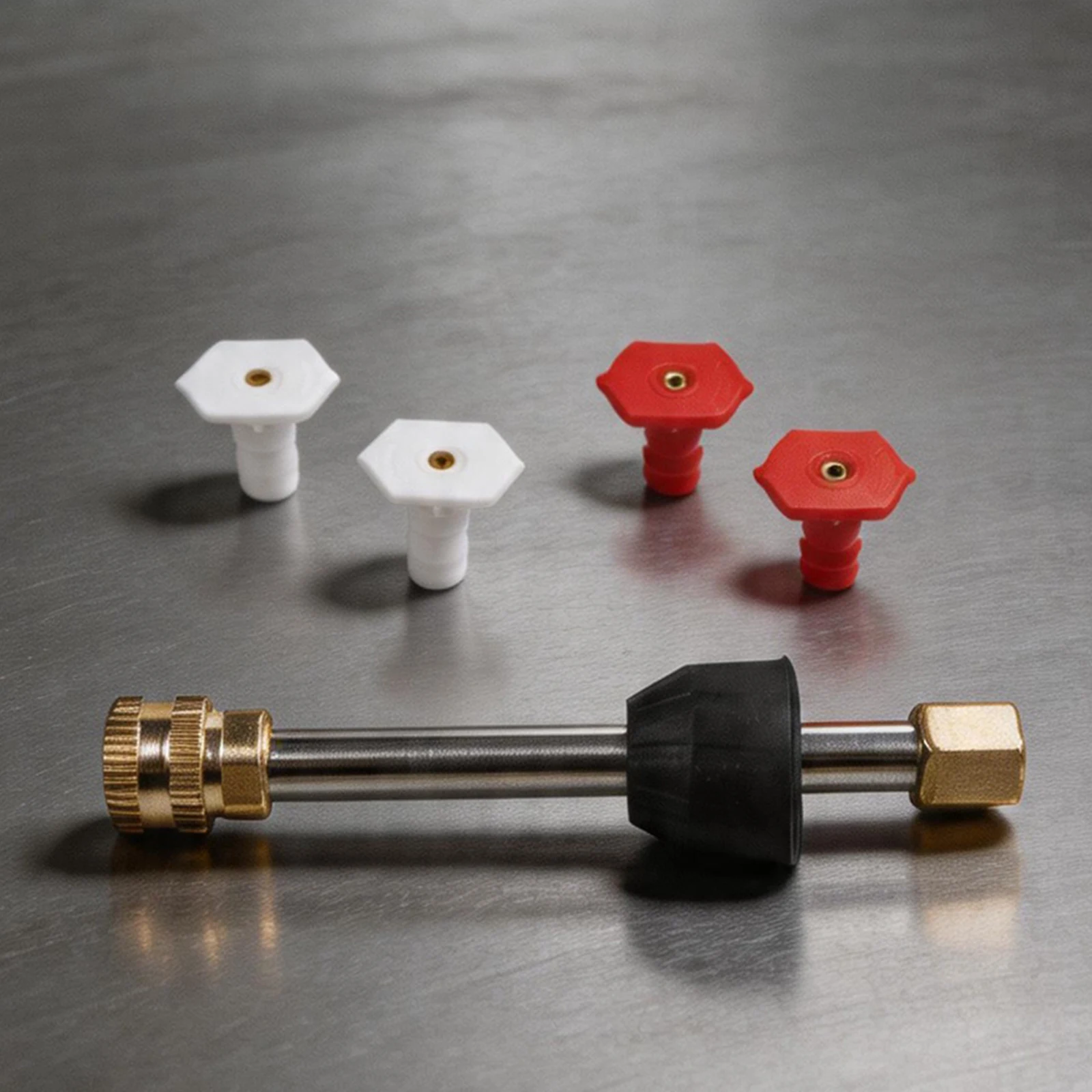 Metal Pressure Washer Spray Extension Wand Quick Connect Nozzle For Outdoor Car Washing Machine High Pressure Cleaner Part