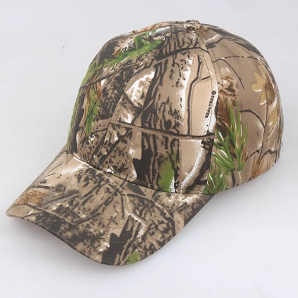 Adjustable Baseball Cap Tactical Summer Sunscreen Hat Camouflage Military Army Outdoor Cap Hunting Camping Hiking Fishing Caps