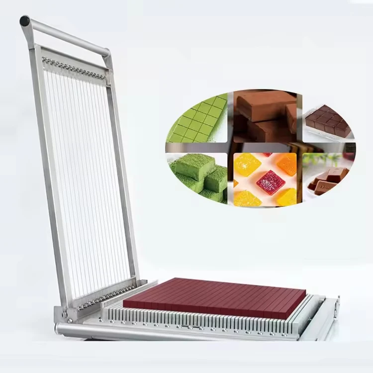 Small Size Chocolate Cutting Machine Manual Cheese Cake Wire Cutter Chocolate Bar Cutter