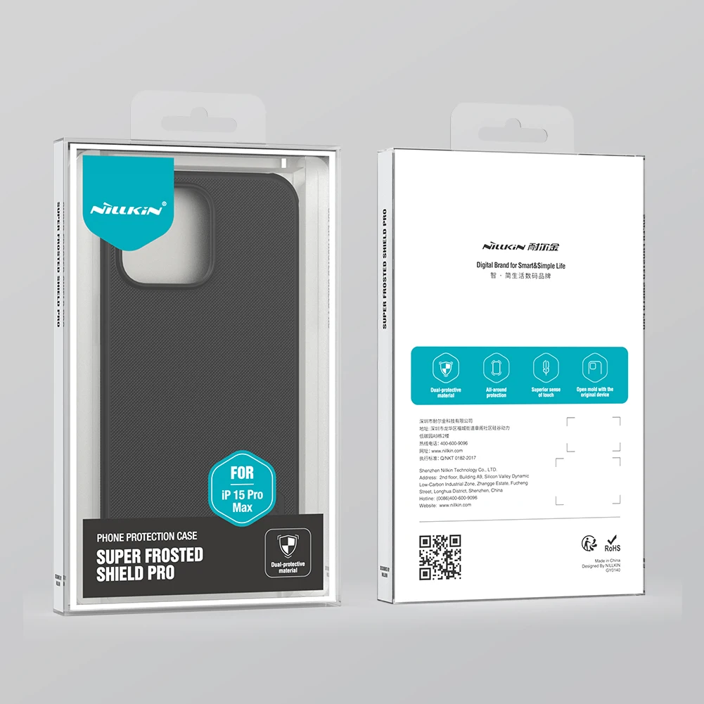 for iPhone 13 Pro Max/13 Pro 13 Mini Nillkin Super Frosted Shield Pro TPU PC phone case shell