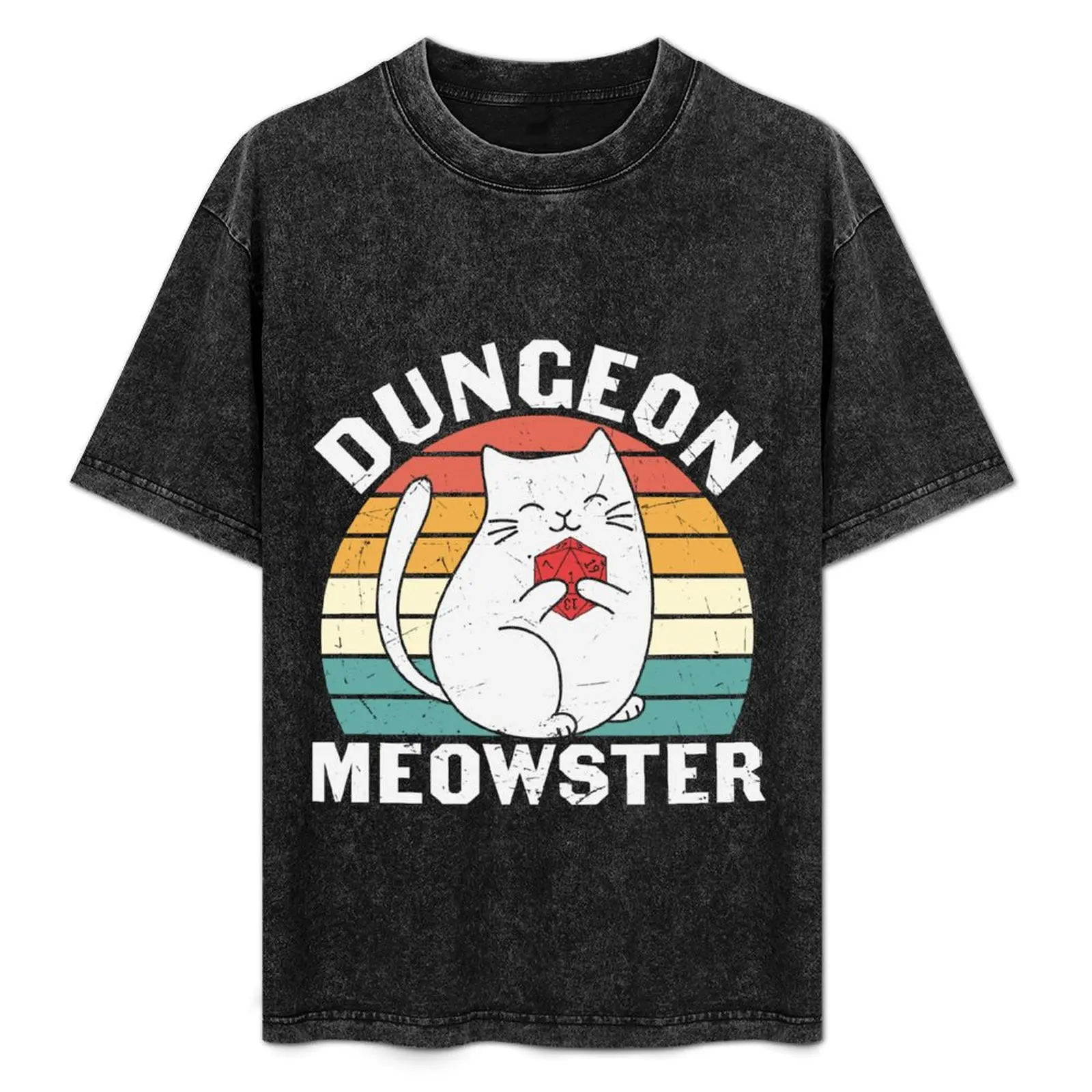 

Dungeon Meowster Pet Appreciation Week T-Shirt Holiday Party T-Shirt for Men