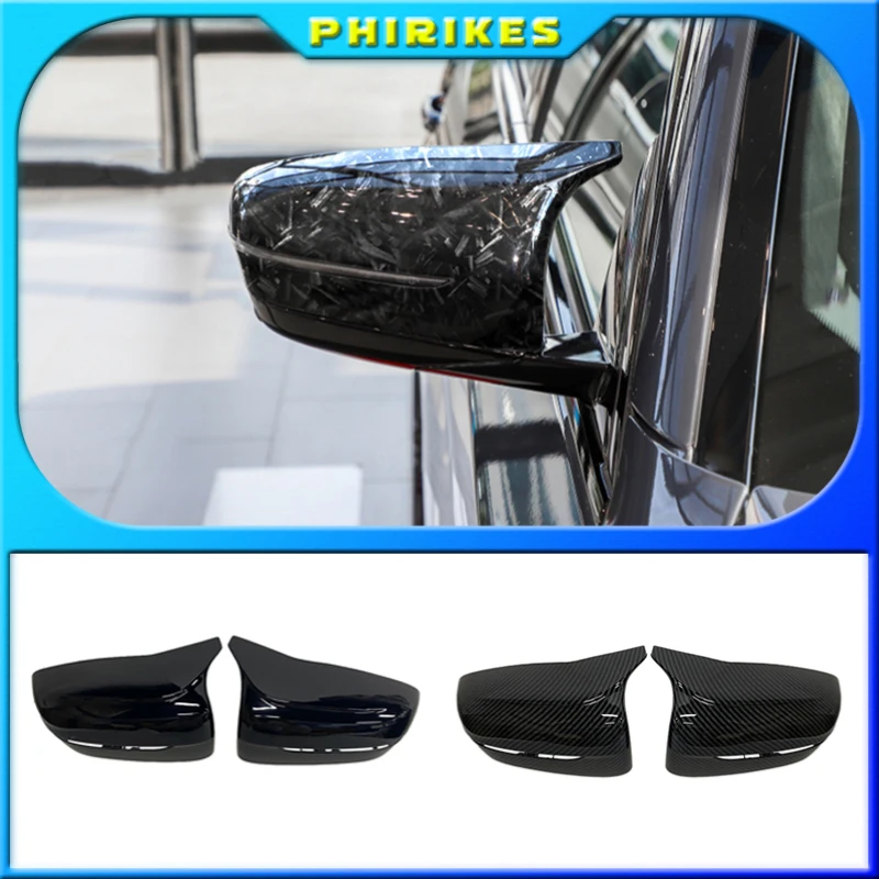 

Carbon Fiber Exterior Side Rearview Mirror Cover Trim For BMW 3 4 5 7 8-Series G20 G21 G28 G11 G12 G14 G15 G16 G30 G31 G38 G22