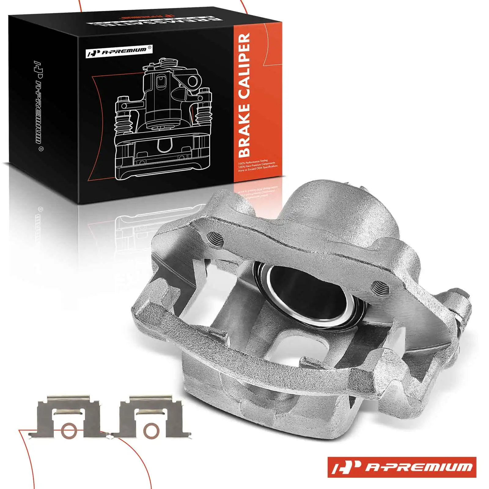 A-Premium Front Driver Left Side Brake Caliper for Nissan Multi 1986-1988 Pickup 1986-2004 720 Pickup 1983-1986 D21 Pickup