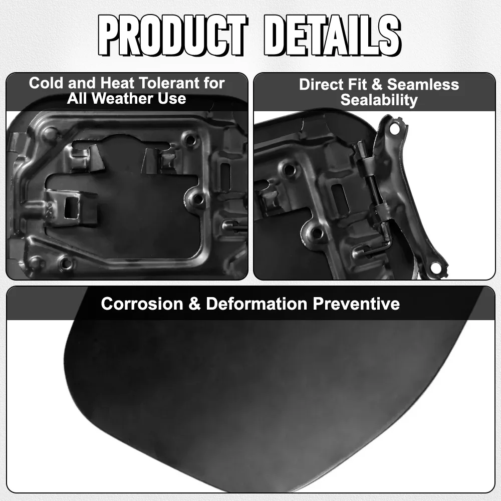 لتويوتا لاند كروزر برادو LC120 2003-2009 لكزس GX470 2003-2009 محرك خزان الباب غطاء حشو استبدال أجزاء #4