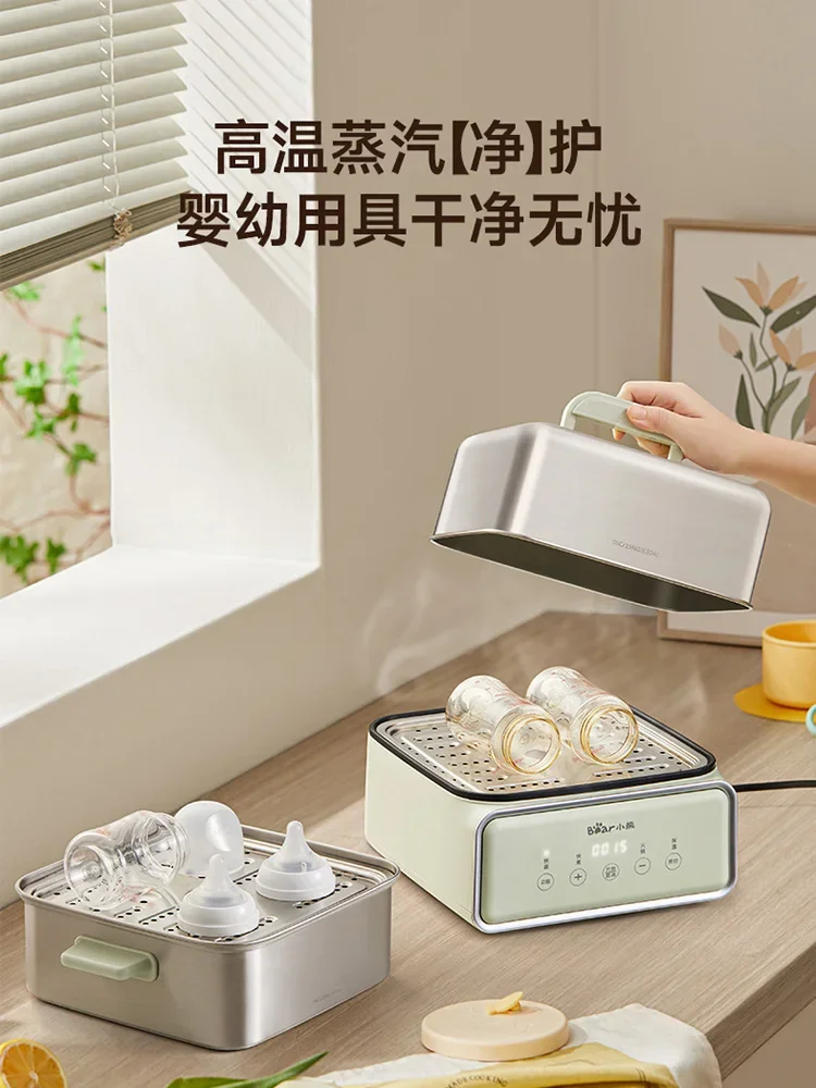 大容量と自動予約機能を備えた220V多機能家庭用電気食品蒸し器