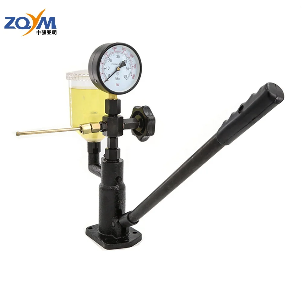 ZQYM Auto Diagnostic Tools Diesel Injector Nozzle Tester Simulator S60H Testing Common Rail Diesel Injector Tester Injector view 2
